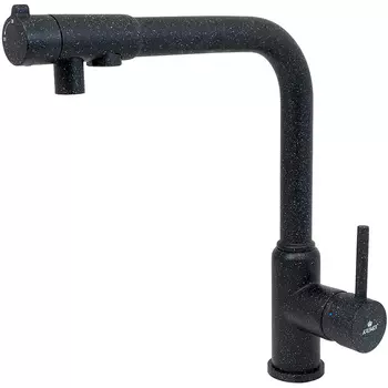 Смеситель для кухни Kaiser Teka черный матовый