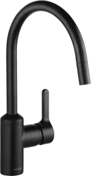 Смеситель для кухни Kludi Bozz черный матовый