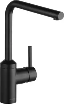 Смеситель для кухни Kludi L-ine черный матовый