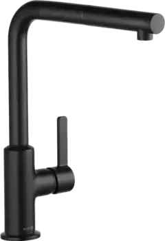 Смеситель для кухни Kludi L-ine черный матовый