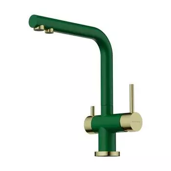 Смеситель для кухни Omoikiri Nagano 4994432 Royal green матовый