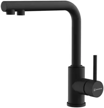 Смеситель для кухни Omoikiri Nakagawa 2 Plus с подключением к фильтру черный матовый