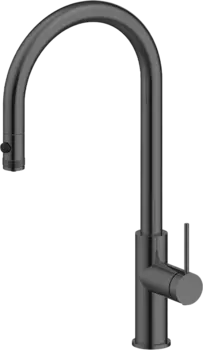 Смеситель для кухни Paulmark Galant Ga213077-GM вороненая сталь