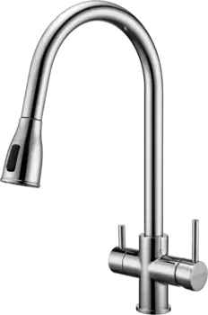 Смеситель для кухни Paulmark Lange 214212-CR, хром