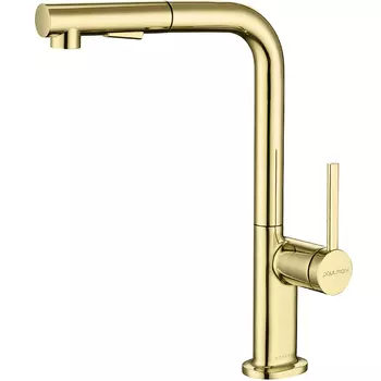 Смеситель для кухни Paulmark Neo Ne214419-G, золото