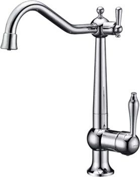 Смеситель для кухни Paulmark Retro Re213226-CR, хром