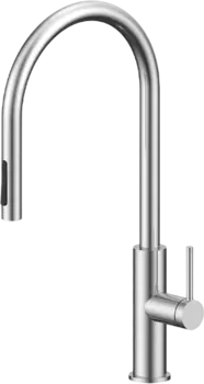 Смеситель для кухни Paulmark Senso Se215180-BS брашированная сталь