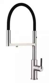 Смеситель для кухни Paulmark Tornado To213402-NI никель