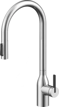 Смеситель для кухни Paulmark Universal Un213880-BS брашированная сталь