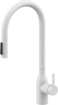 Смеситель для кухни Paulmark Universal Un213880-WH белый