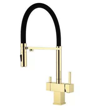 Смеситель для кухни под фильтр на магните GROCENBERG GB4098GO (Kerox Венгрия)