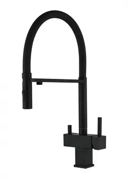 Смеситель для кухни под фильтр на магните GROCENBERG GB4098BL (Kerox Венгрия)