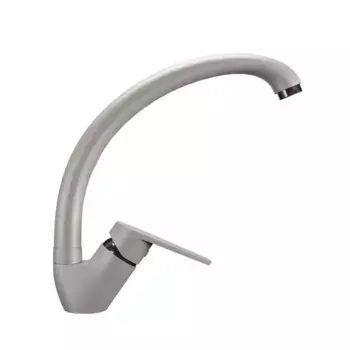 Смеситель для кухни Practik PR-02-001, белый камень