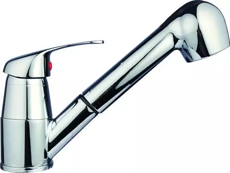 Смеситель для кухни ПСМ-Профсан PSM-104-33 с выдвижной лейкой тип См-МОЦБИвА