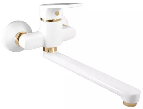 Смеситель для кухни Rav Slezak Colorado белый - золото