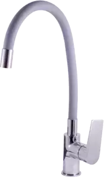 Смеситель для кухни Rav Slezak Colorado с гибким изливом хром - серый