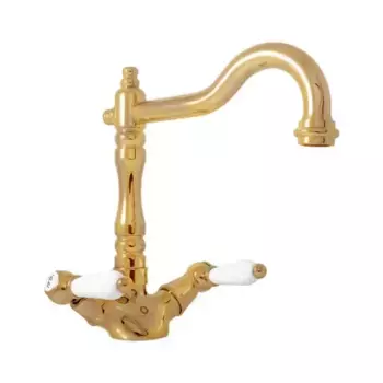 Смеситель для кухни Rav Slezak Morava золото