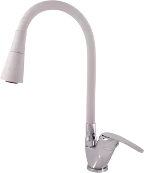 Смеситель для кухни Rav Slezak Sazava с гибким изливом хром, серый