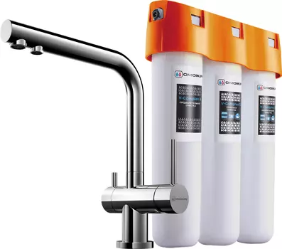 Смеситель для кухни с фильтром Omoikiri Nagano 4146.8028 хром