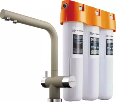 Смеситель для кухни с фильтром Omoikiri Nagano (4217.8028)