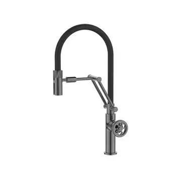 Смеситель для кухни с гибким изливом