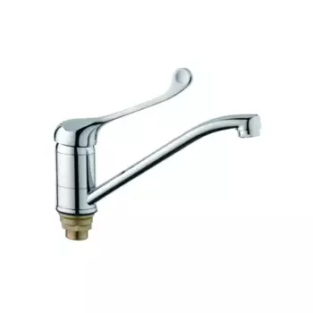 Смеситель для кухни с хирургической ручкой D-Lin D154427, хром