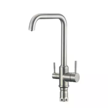 Смеситель для кухни с подключением фильтра Shevanik S268B, сатин