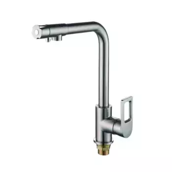 Смеситель для кухни с подключением фильтра воды D-Lin D159308, хром