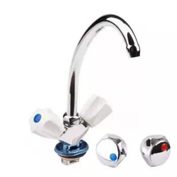 Смеситель для кухни Сантаком 120117с, хром