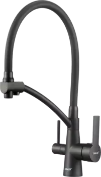 Смеситель для кухни Savol S-L1805H-01 с гибким изливом