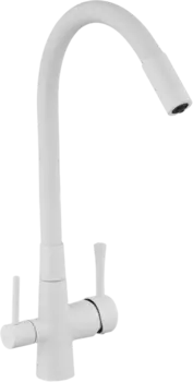 Смеситель для кухни Savol S-L1806W-02 с гибким изливом