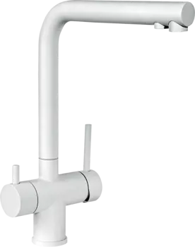 Смеситель для кухни Славен Город Д СЛ-ОД-Д76 белый