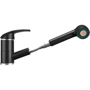 Смеситель для кухни Ulgran U-002 черный