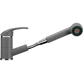 Смеситель для кухни Ulgran U-002 темно - серый