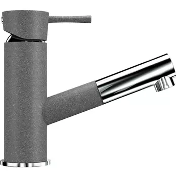 Смеситель для кухни Ulgran Classic U-009-342 графит, серый