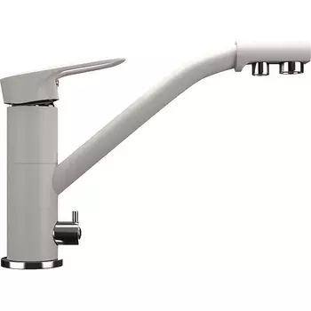 Смеситель для кухни Ulgran U-010 -331 белый