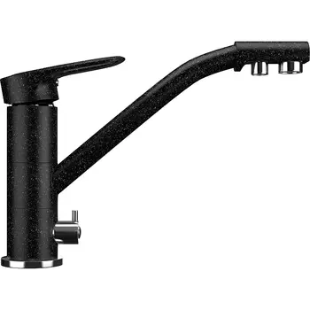 Смеситель для кухни Ulgran U-010 черный