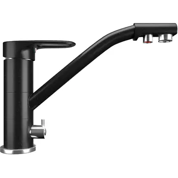Смеситель для кухни Ulgran U-010 черный
