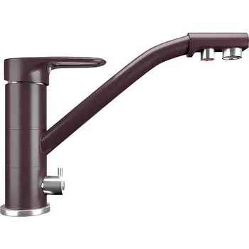 Смеситель для кухни Ulgran U-010 коричневый