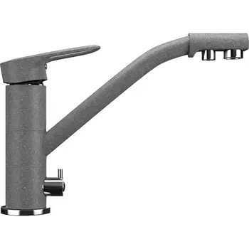 Смеситель для кухни Ulgran U-010 серый