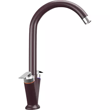 Смеситель для кухни Ulgran U-011 коричневый