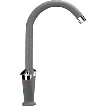 Смеситель для кухни Ulgran U-011 серый