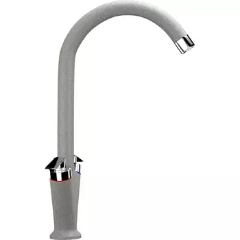 Смеситель для кухни Ulgran U-011 серый