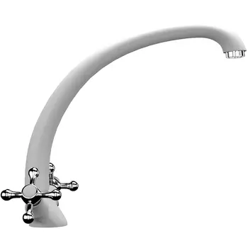 Смеситель для кухни Ulgran U-013 белый