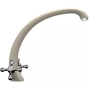 Смеситель для кухни Ulgran U-013 бежевый