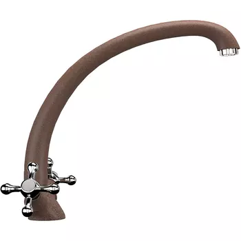 Смеситель для кухни Ulgran U-013 коричневый