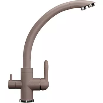 Смеситель для кухни Ulgran U-017 бежевый