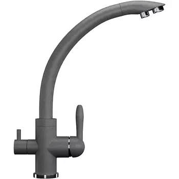 Смеситель для кухни Ulgran U-017 серый