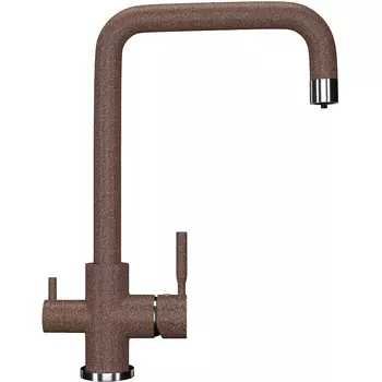 Смеситель для кухни Ulgran U-019 коричневый
