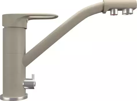 Смеситель для кухни Ulgran UQ-010 бежевый